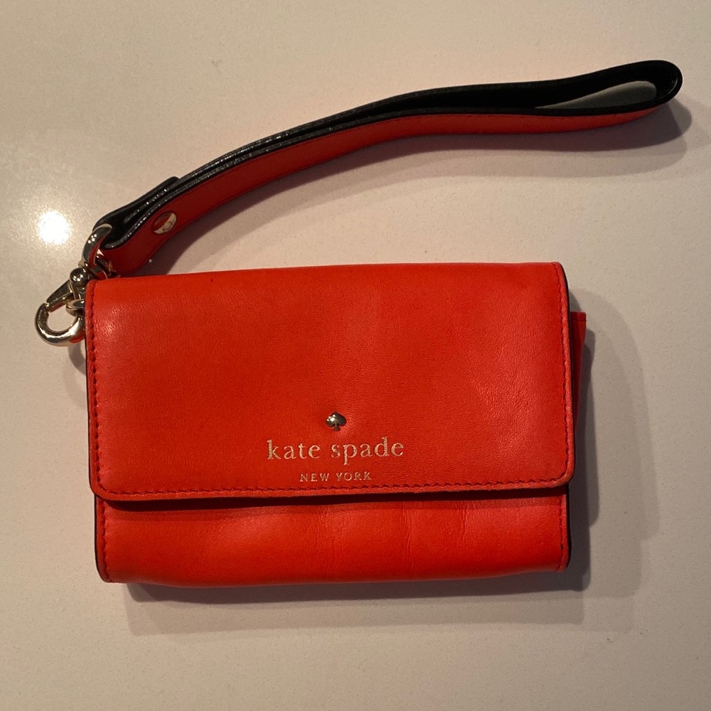 KATE SPADE ORANGE WRISTLET